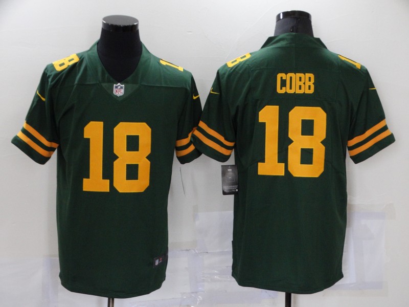 Men Green Bay Packers #18 Cobb Green New Vapor Untouchable Limited Player 2021 Nike NFL Jersey